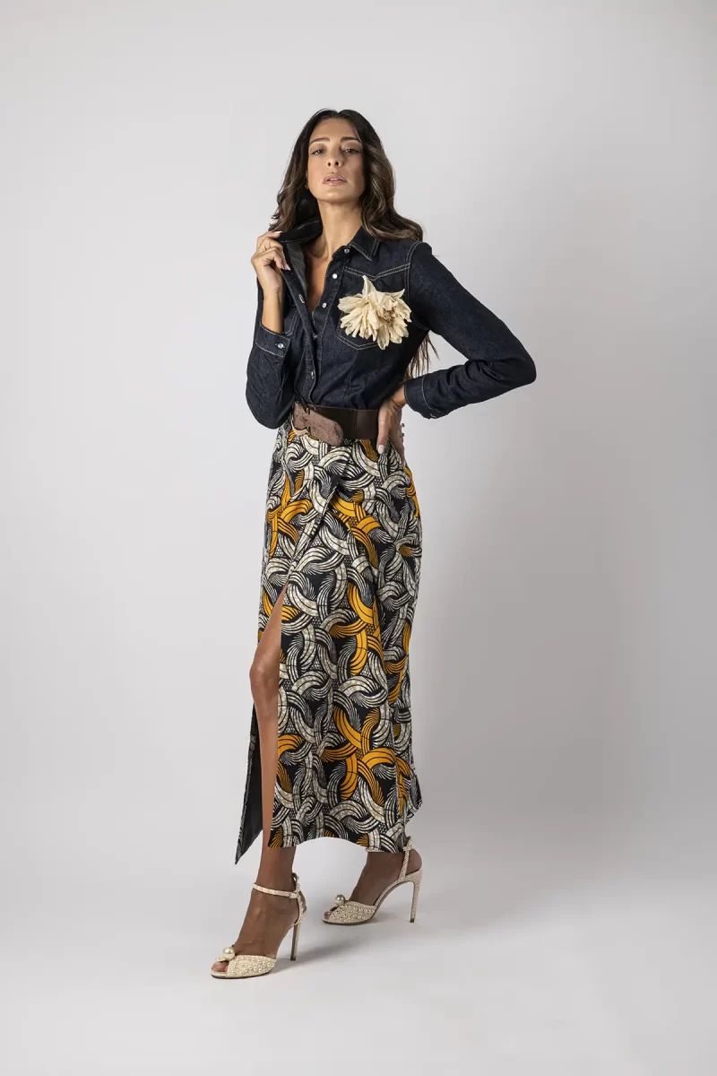 Grazia - Gonna sartoriale portafoglio - immagine 3