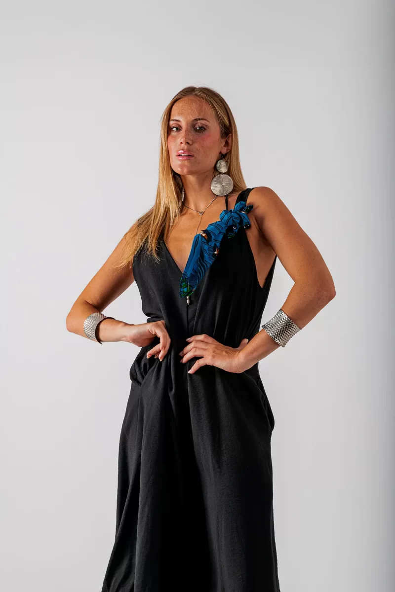 Bandana Blu con Fantasia - immagine 4